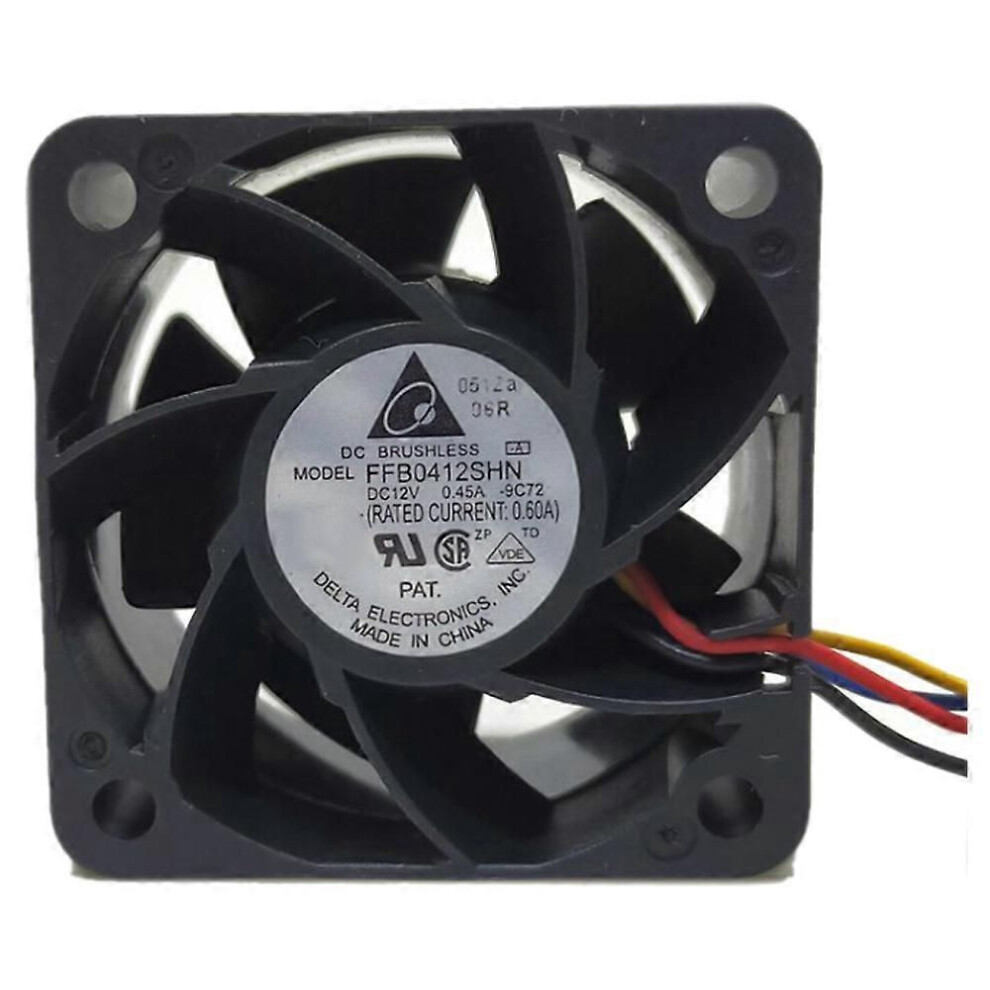 Ffb0412shn 4028 40Mm 40X40x28mm Server Fan Big Power Cooling Fan 12V 0.45A Micro-Violent Air Flow Fan 4Pin Connector 9319739814491