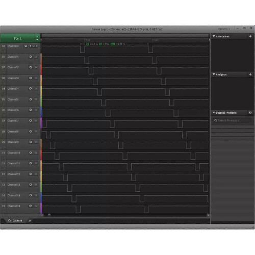 16Ch 100MHz USB Logic Analyzer for ARM FPGA 1