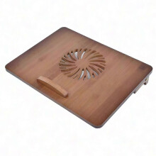 Supporto ergonomico in legno per laptop - Resistente, portatile e termoresistente compatibile con compatibilità