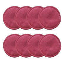 Replacement Round Cloths Fish Scale Mop Pads for Robot Vacuums,for Roborock Dreame DJI Ecovacs Vacuum Accessories Rose