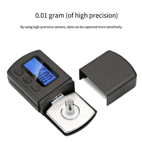 High- Vinyl Record Player Dedicated Needle Pressure Gauge Stylus Measuring Ruler Level Ruby Stylus A 1