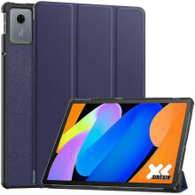 Xiaoxin Pad 11 2025 Case, Anti-Drop Leather Stand Cover for TB336ZU TB336FU Tablet, Bluer
