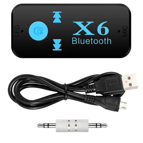 Ασύρματος προσαρμογέας Bluetooth 4.0 X6 3 σε 1 Δέκτης Bluetooth USB 3,5 χιλι 1
