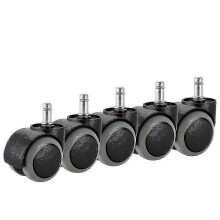 Πακέτο 5 ανταλλακτικών ροδών βαρέως τύπου 10mm x 22mm για καρέκλες IKEA