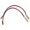 Speaker Cables to Plugs Adapter, 2-Channel (1 Foot) 2