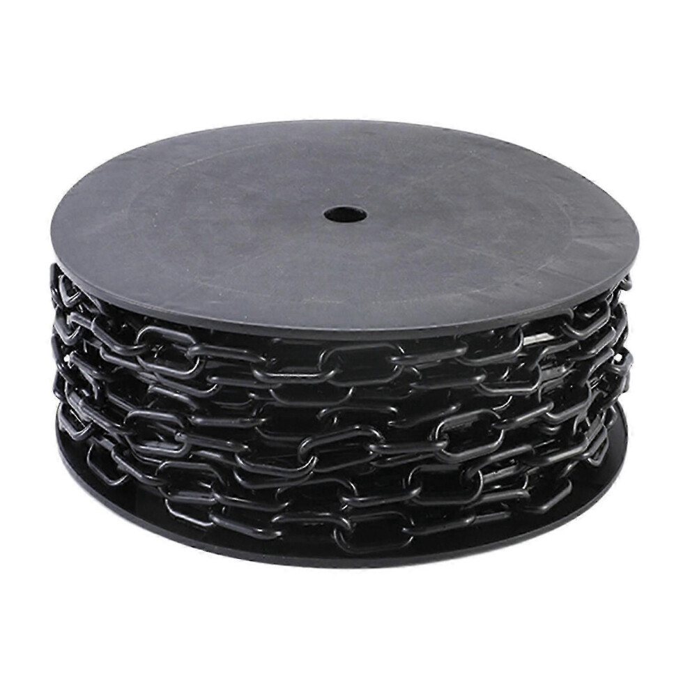 High Visibility Safety Barrier Chain Pp Plastic Easy Cut Caution Security For Parking Driveway Events 9319739815344