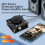 -AP50L Ψηφιακή πλακέτα ενισχυτή Bluetooth Mini έκδοσης 50W+50W HIFI υψηλής 2