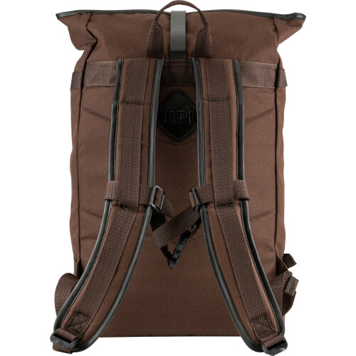 JACK PYKE JACK PYKE Heavy Cotton Canvas Fold Top Rucksack Brown 1