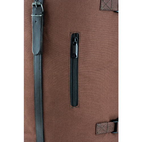 JACK PYKE JACK PYKE Heavy Cotton Canvas Fold Top Rucksack Brown 2