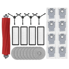 Części zamienne do odkurzacza Roborock Qrevo Pro, Qrevo MaxV, Qrevo S, szczotka odkurzacza, filtr, worek