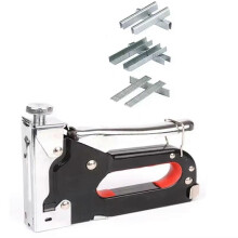 3 in 1 Nailer Heavy Duty with 3000 Staples Construction Stapler 8-12mm Powerful Stapler Woodworking