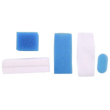 5 τεμάχια/σετ κιτ φίλτρου HEPA για εξαρτήματα ηλεκτρικής σκούπας Thomas Twin Genius 787203