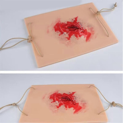 Trauma Wound Simulation Module Trauma Wound Skin Module for Training Exercises Wound Packing Task Tr 2