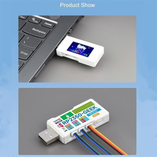 RP2350- Development Board, Based on RP2350 Microcontroller, with 1.14inch 65K Color LCD, USB Debuggi 1