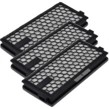 Opakowanie 3 filtrów zamiennych SF-AA50 do odkurzaczy Miele – kompatybilne z modelami S4000-S8000, Cat