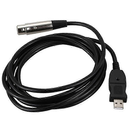 Καλώδιο μικροφώνου USB Αρσενικό σε XLR Θηλυκό Προσαρμογέας για ηχογράφηση στούντιο 1