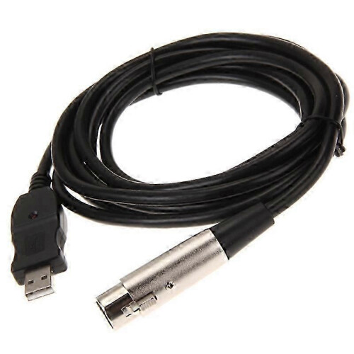 Καλώδιο μικροφώνου USB Αρσενικό σε XLR Θηλυκό Προσαρμογέας για ηχογράφηση στούντιο 2