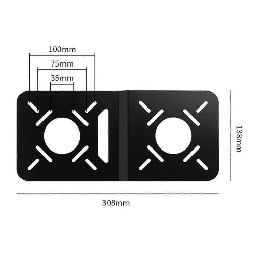 Mount for Mini PC Mini-Host Hanging Bracket Holder 1
