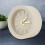 Nikou Concrete Alarm Clock with Copper Hands 5
