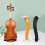 Violin Shoulder Rest 4/4 Full Size Adjustable Height Angle Fit with Soft Padded Comfort Support 4