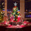Star Tree Topper 20cm Plastic Christmas Decoration 3