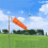 Flughafen-Windsack, orange, wasserdicht, reflektierend, 60 cm 2