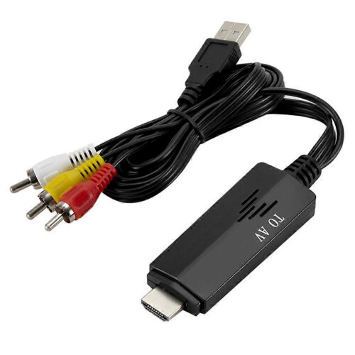 Καλώδιο μετατροπής HD σε AV για RCA 480 i 576 i Αρσενικό σε Αρσενικό 1