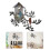 Metal Tree Wall Art with Birds, 30 x 27 cm 2