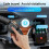 Ασύρματο τηλεχειριστήριο αυτοκινήτου Bluetooth 5.4, τιμόνι, χ 4