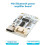 Πλακέτα ενισχυτή Bluetooth DC 5V 3W+3W 2.0 καναλιών HiFi Stereo PAM8403 Διεπαφή τύπου C Mini Digital 3