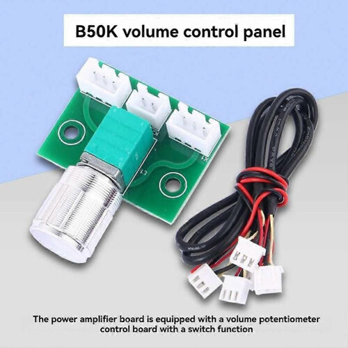 XH-A954 Potentiometer Module Amplifier Board Module Volume Control Board Module Power Switch Power Potentiometer Kit 2