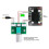 XH-A954 Potentiometer Module Amplifier Board Module Volume Control Board Module Power Switch Power Potentiometer Kit 4