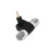 Mini Stereo Microphone with 3.5mm Gold Plated Jack for PC, Laptop, MD, Camera 2