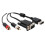 Καλώδιο VGA για Dreamcast High Definition + προσαρμογέας 3,5 χιλ. σε 2 αρσενικά 4
