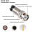 20 τεμάχια σύνδεσμος συμπίεσης BNC 75 Ohm με χάλκινη ακίδα γ 3