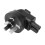 4pcs 3 Pin Plug to IEC 320 C5 Power Adapter Universal Standard Computer Power Adapter 4