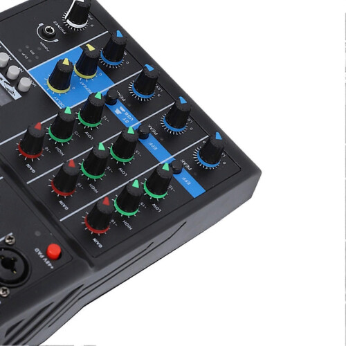 Κονσόλα μίξης USB BT ή 4 καναλιών με Phantom Power 48V για σκηνική εμφάνιση 2