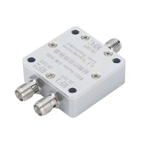 Μετατροπέας Balun 10M-8GHz Μετασχηματιστής γραμμής μετάδοσης 1:1 1