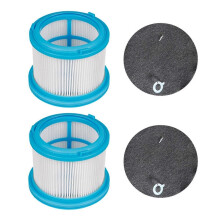 2-pack 4039 ersättningsfilter för fristående sladdlös dammsugare för 4039/4241 PowerClean FurGuard