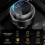 Bluetooth Car MP3 Player, Portable FM Transmitter, QC3.0 Fast Charger 4