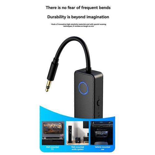 Receiver Transmitter 3.5mm AUX Jack Wireless Audio Adapter 1