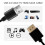 HDMI 1.4 Αρσενικό σε USB 2.0 Βύσμα Μετατροπέα Φορτιστή Καλώδιο 4