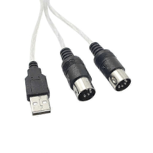Cable convertidor USB a MIDI, adaptador de PC a teclado musical. 1