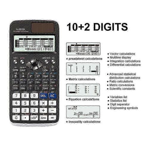 Advanced Scientific Calculator with 552 Functions for Math and Engineering Tasks 1