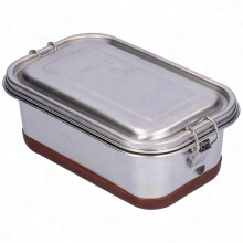 Reusable Metal Lunch Container - Sustainable Bento Box for Daily Meals
