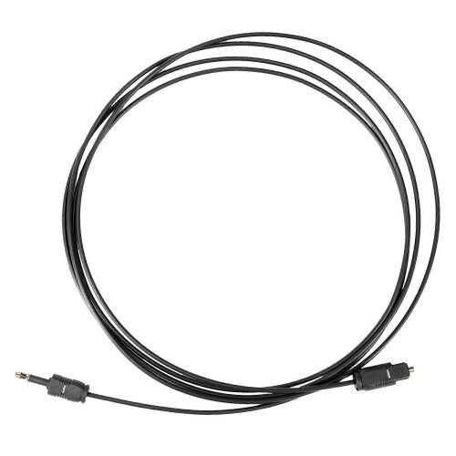 Καλώδιο οπτικού ήχου SPDIF με βύσμα 2M Mini 3,5 mm, οπτική ίνα 1