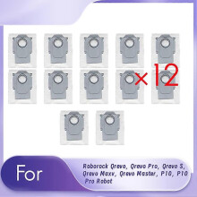 12 delar till Qrevo, Qrevo Pro, Qrevo S, Qrevo MaxV, Qrevo Master, P10, P10 Pro robotdammsugare