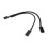 Splitter RGB compatibile con Corsair RGB HUB, Lighting Node Core e ICUE Commander CORE XT Cavo di prolunga 3