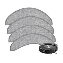 4PCS Replacement Mop Pads for Combo J7+ Robot Vacuum Microfiber Washable Reusable Mopping Cloth