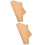 Light Brown Kraft Paper Roll DIY Wrapping Paper for Crafting 6